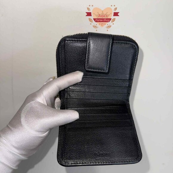 ✅❤️✅SOLD✅❤️✅💖YSL Leather Zipper RFID Wallet💖 - Picture 9 of 17